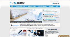 Desktop Screenshot of pacontas.pt